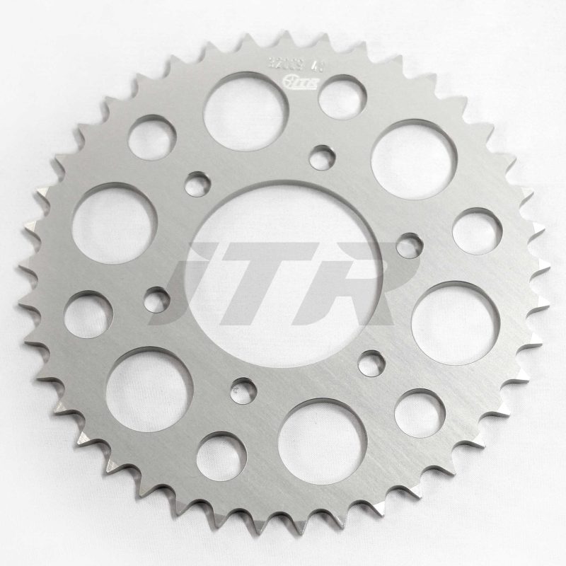 762 Plato aluminio - paso 520 kawasaki zx6 2001-14, zx10 2011-15