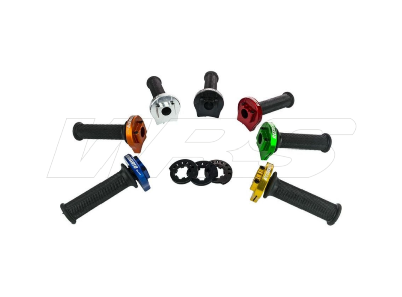 Puño gas rápido accossato más cableado específico.