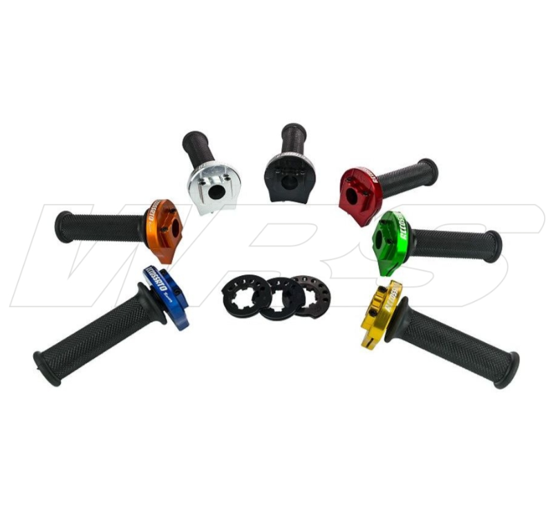 Puño gas rápido accossato más cableado específico.