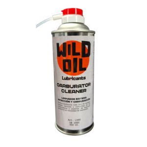 LIMPIADOR SISTEMAS INYECCIÓN Limpiador para el sistema de inyección y carburación 400 ml. Wild Oil