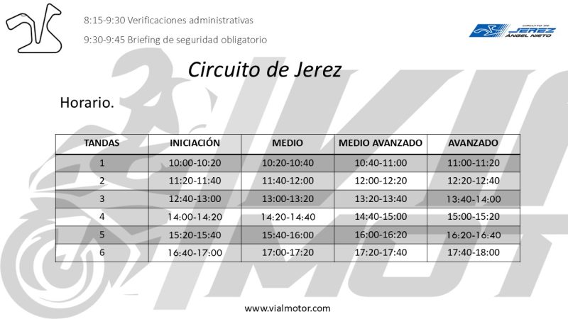 17 Mayo. Circuito de Jerez