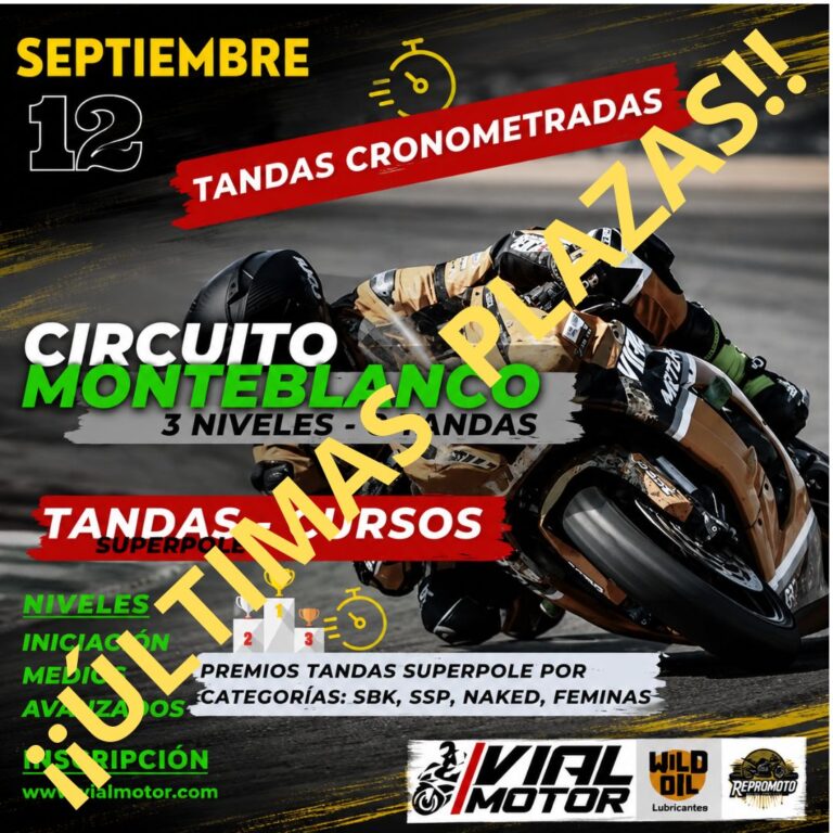 12 Septiembre. Circuito Monteblanco