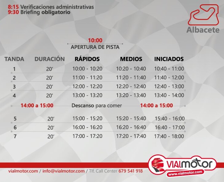 24 Mayo. Circuito de Albacete